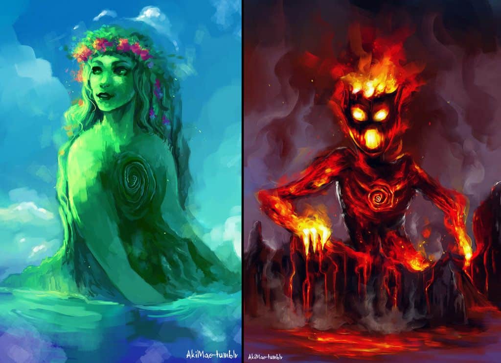 Te Ka and Te Fiti's