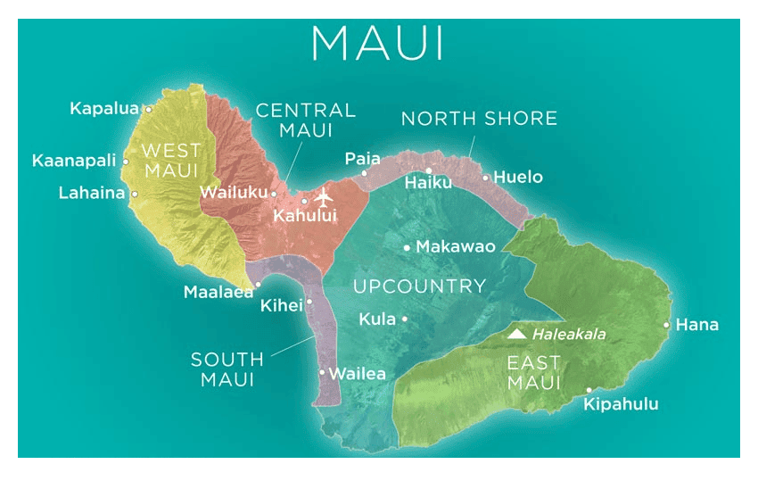 Maui map