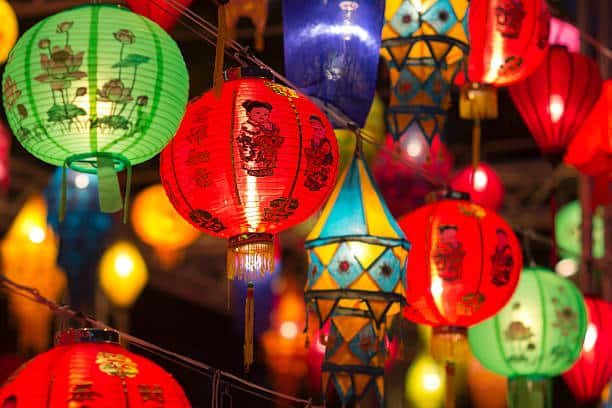 Asian lanterns