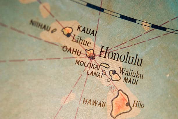 Strategic location of Hawaii 