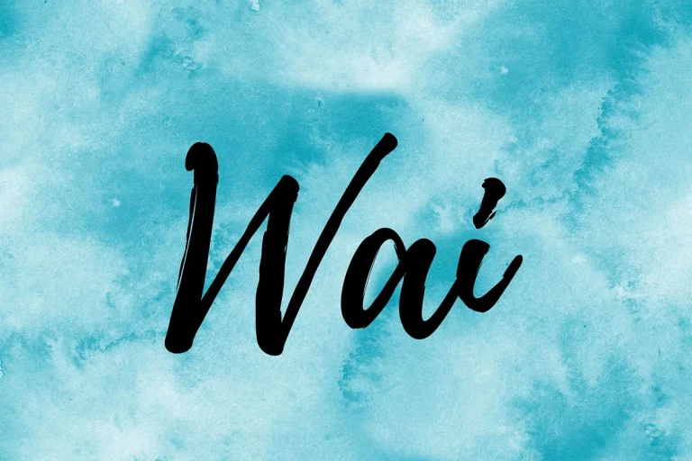 What Does Wai Mean In Hawaiian?