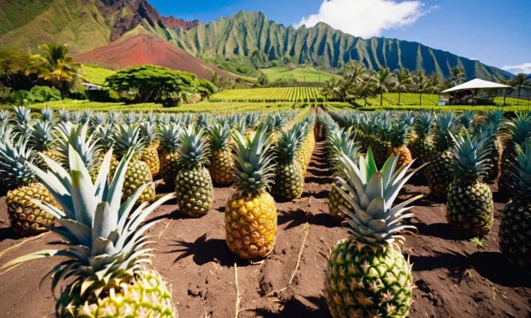 How Do Pineapples Grow In Hawaii?