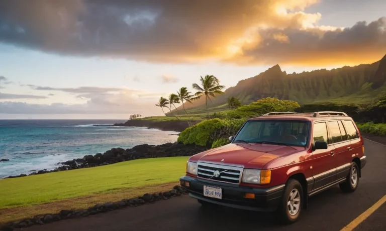 How Old Do You Have To Be To Rent A Car In Hawaii?