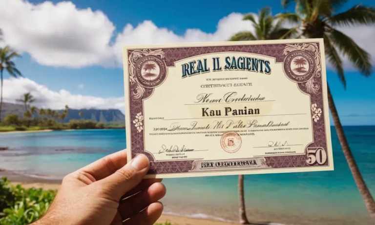 How To Get A Real Estate License In Hawaii: A Complete Guide