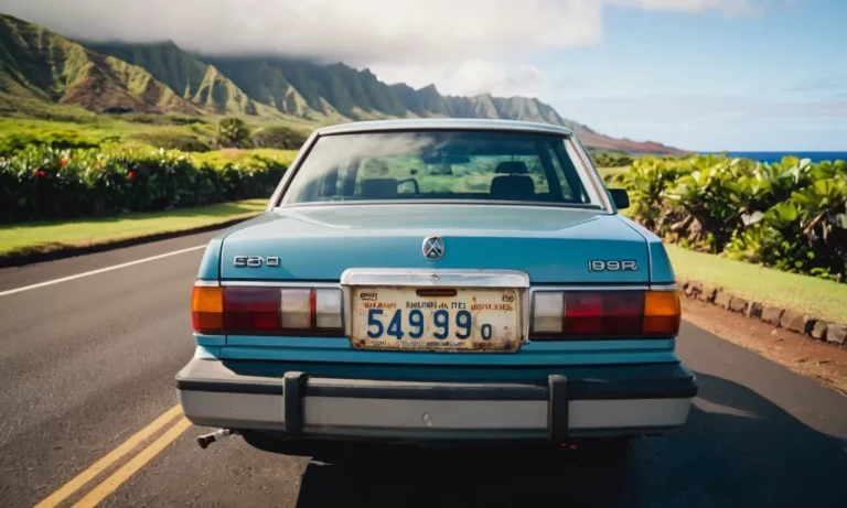 How To Register A Car In Hawaii: A Detailed Guide