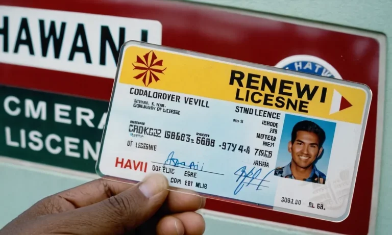 How To Renew Your Hawaii Driver’S License: A Complete 2023 Guide