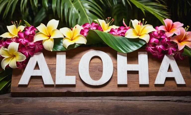 What Does ‘Aloha’ Mean In Hawaii?
