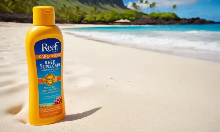 What Is Reef Safe Sunscreen In Hawaii?