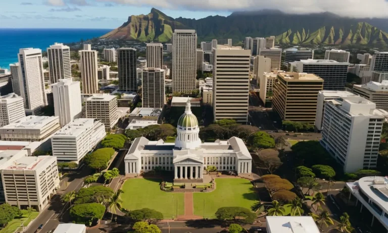 What Is The State Capital Of Hawaii?